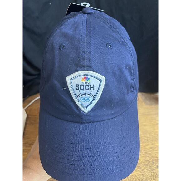 Nike Hat Adult Sochi 2014 Olympics Games‎ Adjustable Strap Back Hat Cap Blue - Picture 1 of 5
